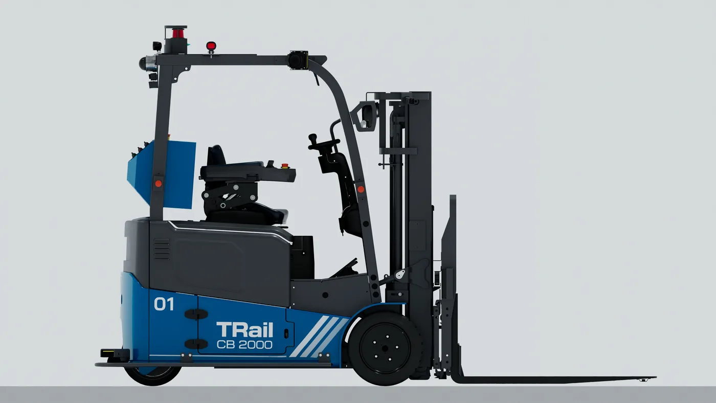 ANSCER TRail CB2000 side profile with forks lowered
